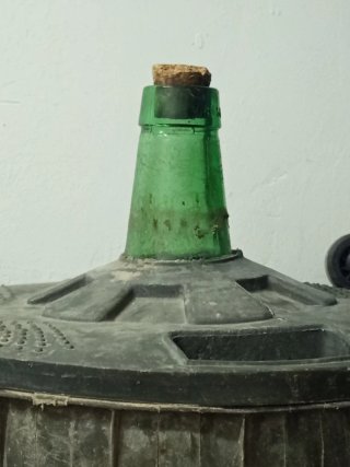 Lote de 3 Damajuanas antiguas vintage retro