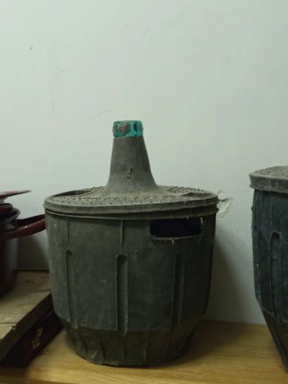 Lote de 3 Damajuanas antiguas vintage retro