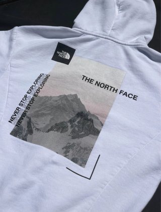 Sudadera The North Face blanca