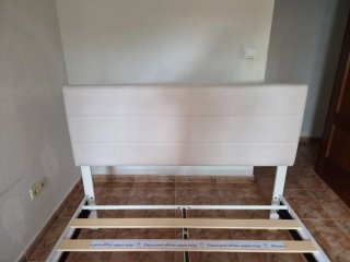 Cabecero y Somier de Cama 135x190