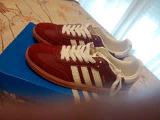 Botines Rojo/Blanco