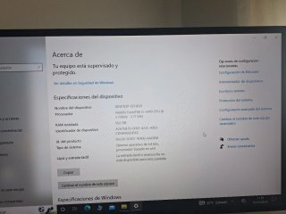 Ordenador Lenovo i5 16GB RAM 500GB SSD
