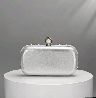 Bolso Mini de Mano con Perlas