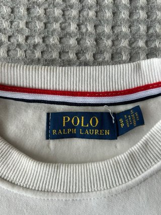Sudadera Polo Ralph Lauren Blanca