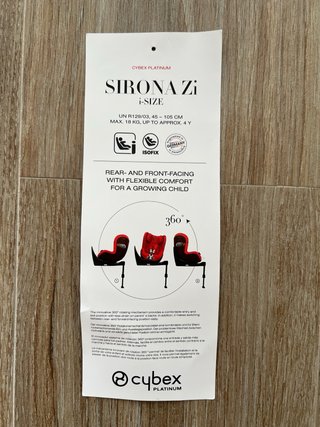 Silla de coche Cybex Sirona Zi 360º