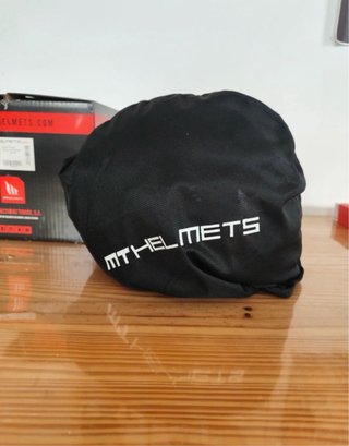 Casco Jet MT Helmets Negro Talla M NUEVO
