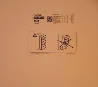 Dos estanterías Ikea Tonstad 200x81x35 cm