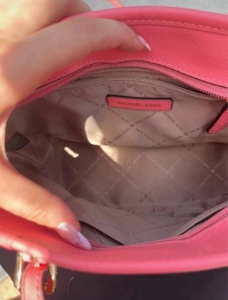 Bolso Michael Kors Rosa Coral Original