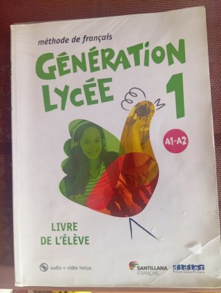 Libro de Francés 1 de Bachillerato