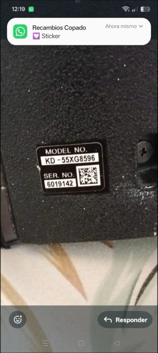 TV Sony KD-55XG8596 55 pulgadas