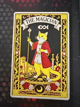 Carta Tarot El Mago Gato