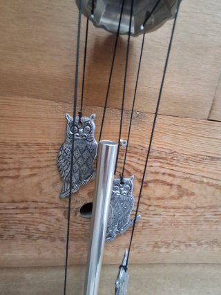 Campanello con design di gufi
