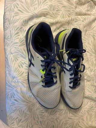 Asics Gel-Padel Pro 5 Hombre Gris/Azul