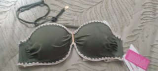 Top Bikini Verde Militar 90 C