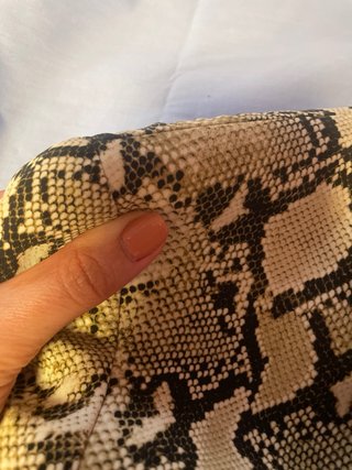 Americana Zara Basic Estampado Serpiente