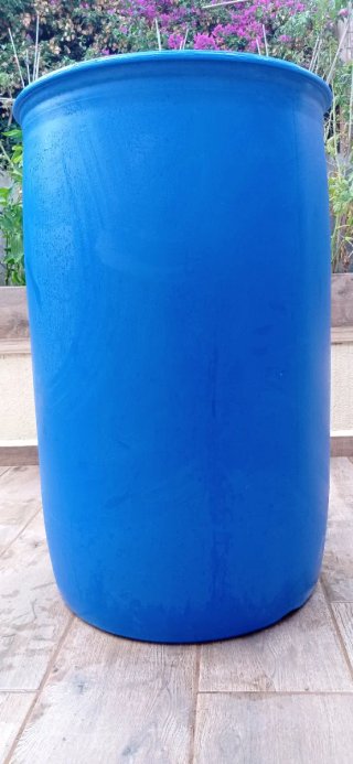 Barril azul 200 litros