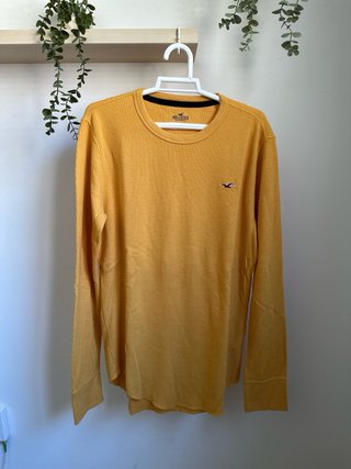 Jersey Hollister Amarillo Talla M