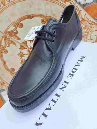 Scarpe uomo nere pelle classiche eleganti 39 a 46