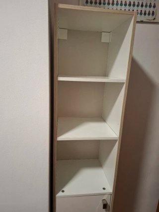 Columna de baño Ikea blanca
