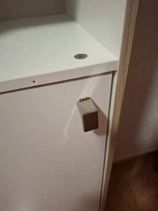 Columna de baño Ikea blanca