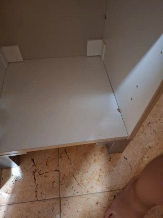 Columna de baño Ikea blanca