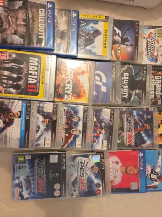 Conjunto di giochi PS3 e PS4