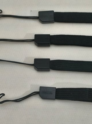 4 Correas Wii Nintendo Negras