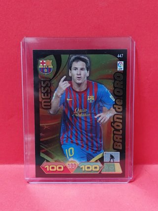 Cromo Messi Balón de Oro Adrenalyn XL