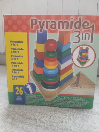 Juguete Pirámide 3 en 1