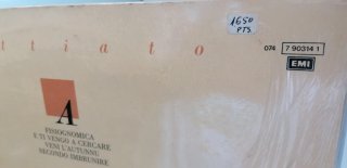 FRANCO BATTIATO "FISIOGNOMICA" LP PRECINTADO SPAIN