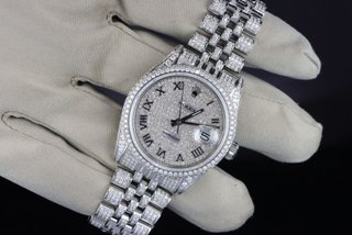 Rolex Datejust 16014 36mm Iced Out
