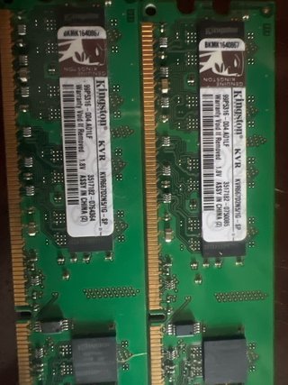 2x Kingston KVR Memoria RAM DDR3