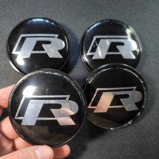 TAPABUJES VW R 65mm - ANAGRAMAS VOLKSWAGEN R 65mm