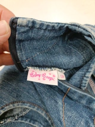 Vestido Vaquero para Bebé y chaqueta vaquera