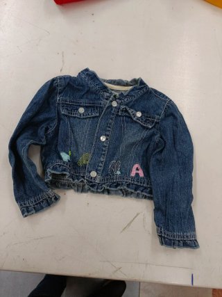 Vestido Vaquero para Bebé y chaqueta vaquera
