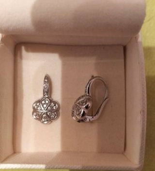 Pendientes de Plata de Ley Tous