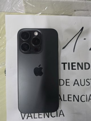iPhone 15 Pro 256GB Negro