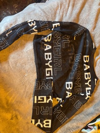 Camiseta Transparente Manga Larga