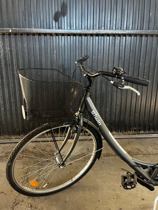 Bicicleta Paseo Btwin Gris