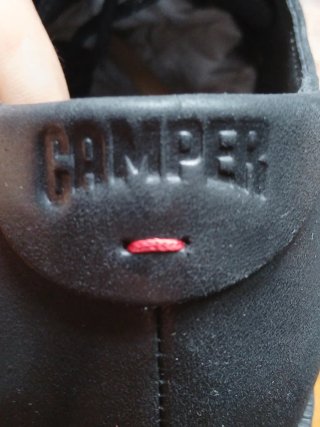 Zapatos Camper Negros de Piel Talla 40