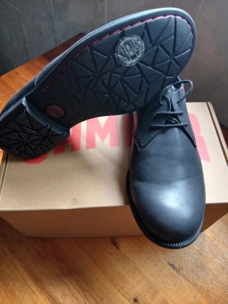 Zapatos Camper Negros de Piel Talla 40