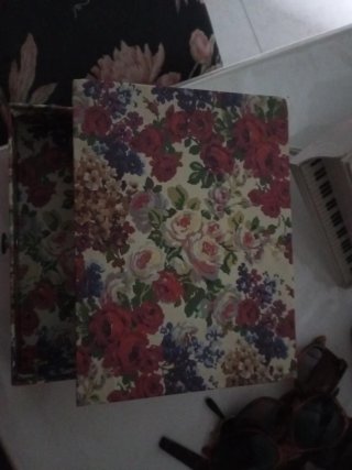 Caja Joyero Estampado Floral