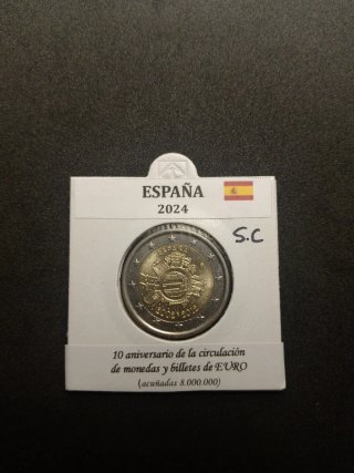 Moneda 2€ España 2024 Conmemorativa SC