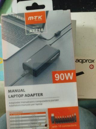 Cargador universal portátil 90W MTK Moveteck AT718