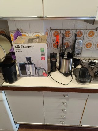 Licuadora Orbegozo – 500 W – acero inoxidable