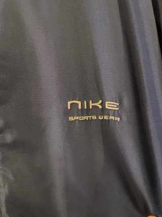 Chaqueta Cortavientos Nike Vintage Azul