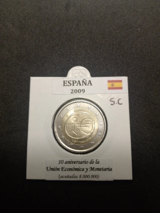 Moneda 2€ España 2009 UEM