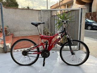 Bicicleta Umit Black Hawk 26 Doble Suspensión