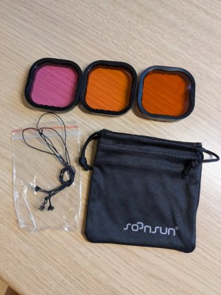 Set de 3 Filtros para carcasa GoPro Hero 13