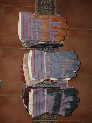 Lote de Guantes de Trabajo 34 pares de guantes